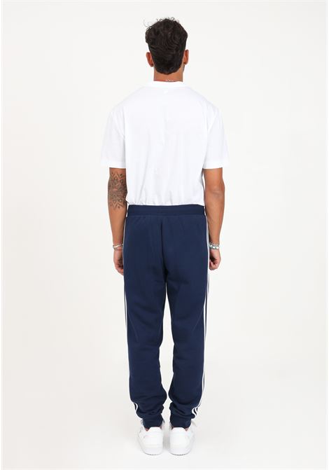Blue men's trousers with logo ADIDAS ORIGINALS | IB1418.